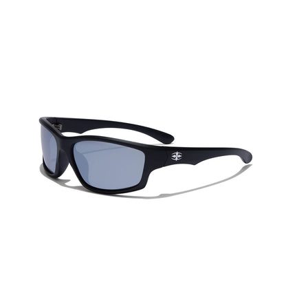 Ritual Vision Teenage Zero Polarised Sunglasses - Matte Black / Silver Grey
