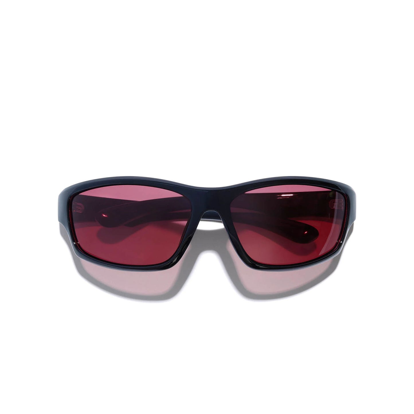 Ritual Vision Teenage Zero Sunglasses - Polished Black / Rust Polarised