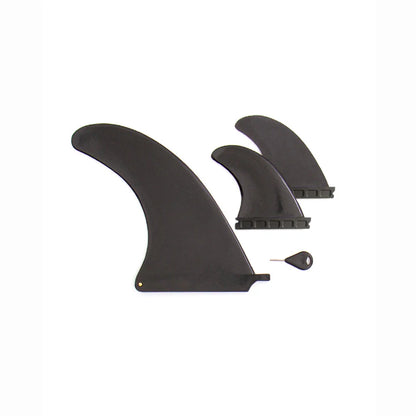 Ocean & Earth The General Epoxy Soft Surfboard - Mauve - Fins
