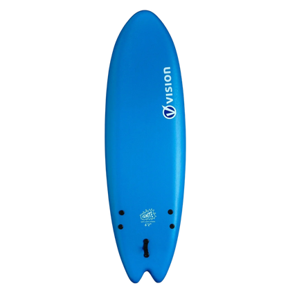 Vision XPS Ignite Soft Fish 6ft 2' Surfboard - Blue/Navy