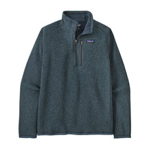 Patagonia Mens Better Sweater 1/4 Zip Fleece in Summit Blue