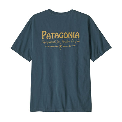 Patagonia Mens Water People Banner T-Shirt - Summit Blue
