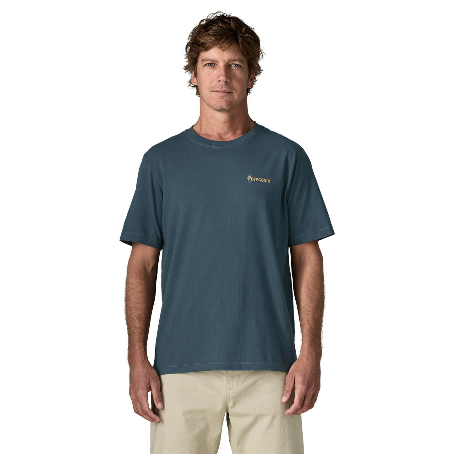 Patagonia Mens Water People Banner T-Shirt - Summit Blue
