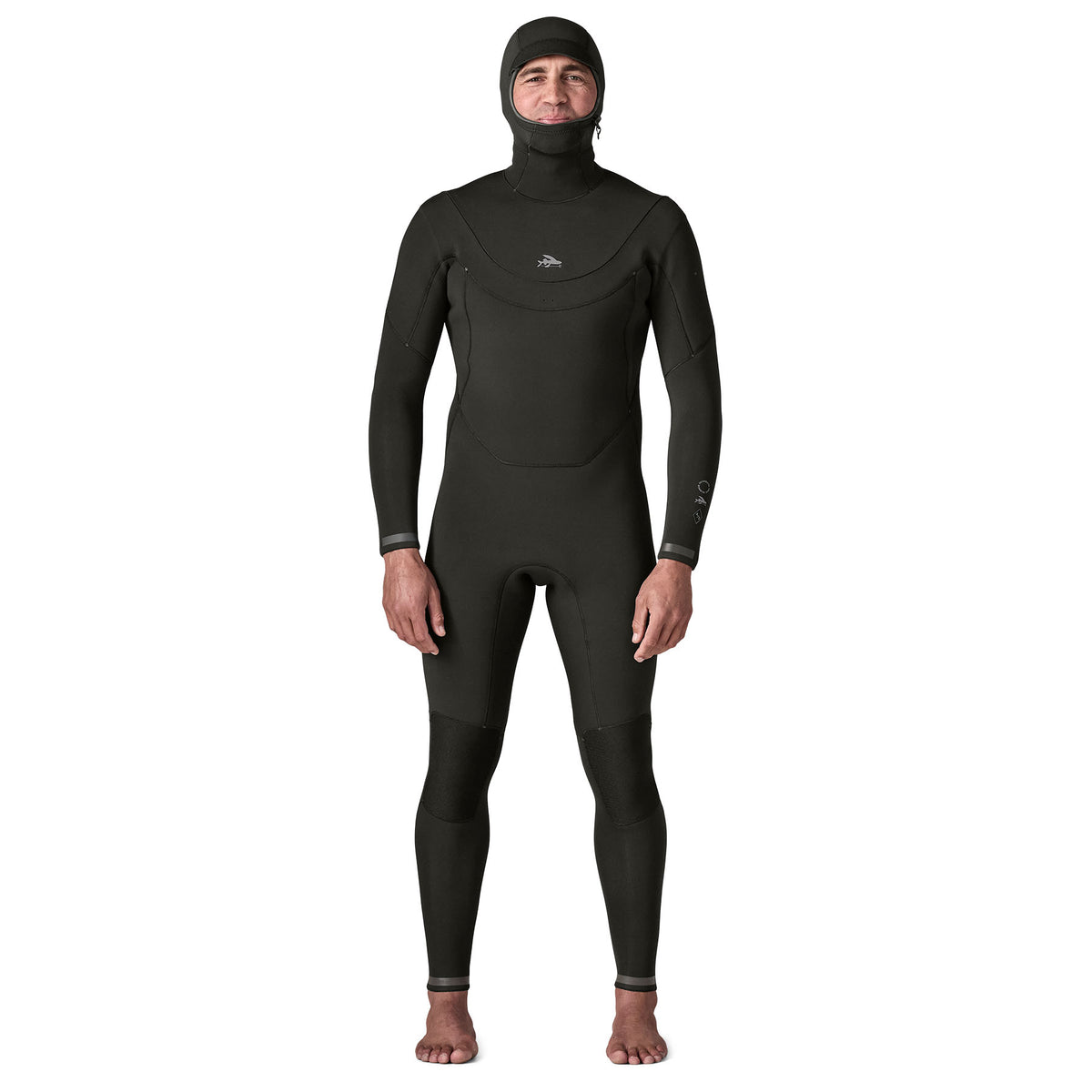 Patagonia Men's Regulator 4/3mm Hooded Winter Wetsuit 2026 - Black