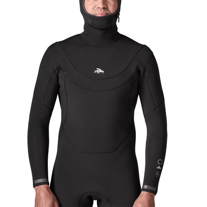 Patagonia Men's Regulator 5/4mm Hooded Winter Wetsuit 2026 - Black