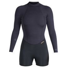Xcel Comp+ L/S Back Zip Boy Cut 2/1.5mm Women’s Springsuit - Black