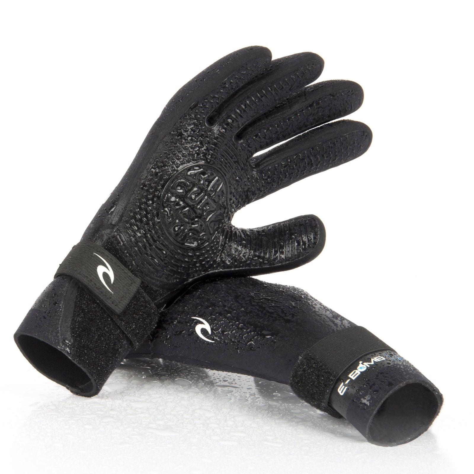 Rip Curl E Bomb 2mm Men's Wetsuit Gloves - Black