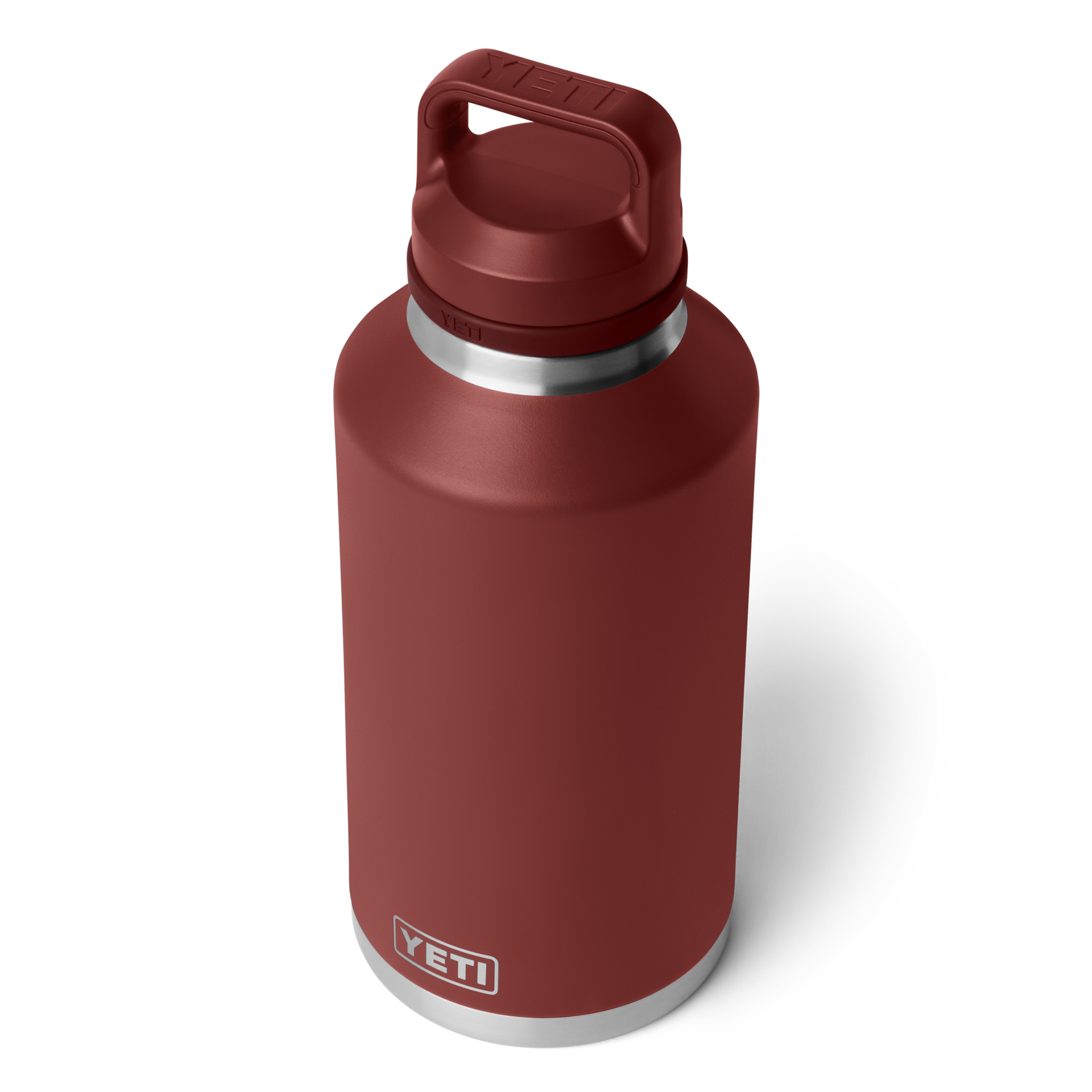 Yeti Rambler 64oz Bottle With Chug Cap - Stag Red