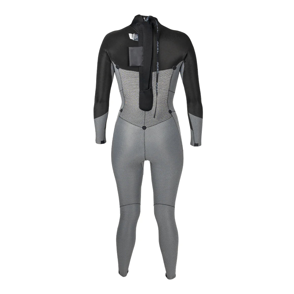 Xcel Axis 3/2mm Back Zip Women's Wetsuit - Black / Flower