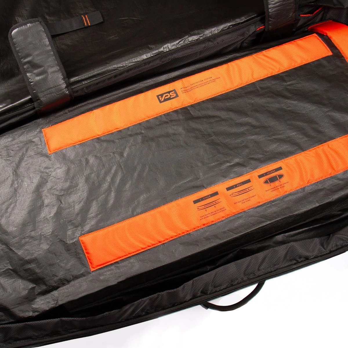 Ocean & Earth Apex Shortboard Travel Cover (2 Boards) - Black