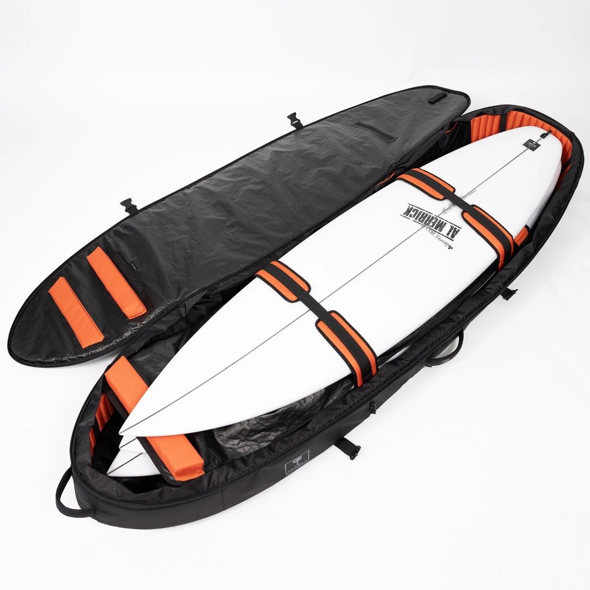Ocean & Earth Apex Shortboard Travel Cover (3 Boards) - Black