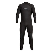Xcel Axis 5/4mm Mens Back Zip Winter Wetsuit - Black - Front