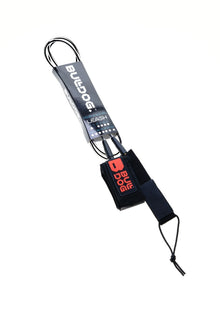 Bulldog 6ft 0 Ankle Surf Leash  - Black/Red