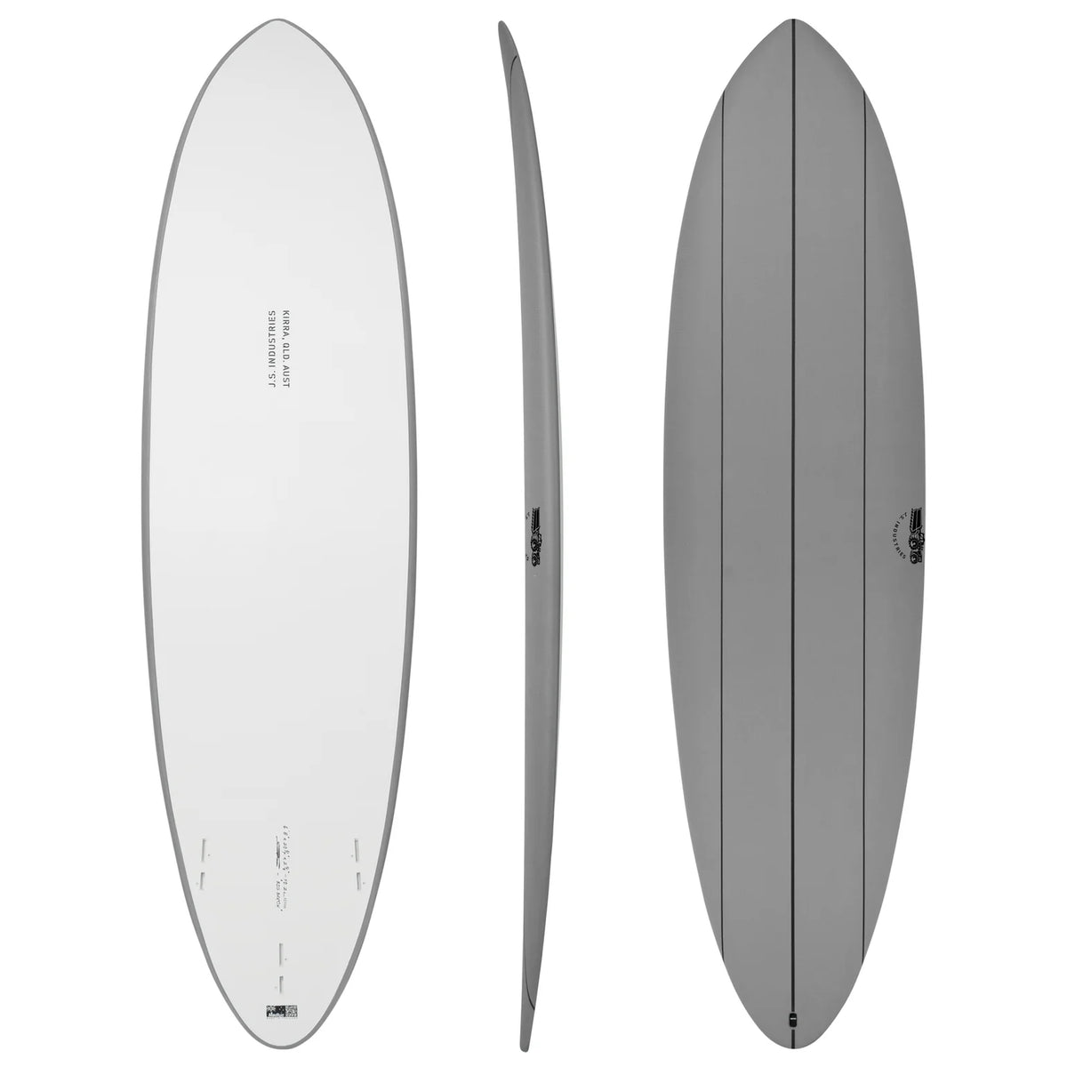 JS Big Baron Softboard - Grey