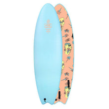 Ocean & Earth Ezi Rider 6ft Softboard - Brains Blue - Full View