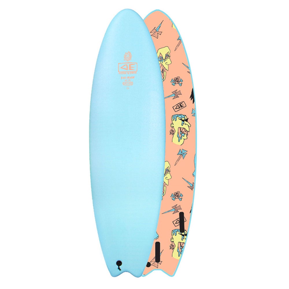 Ocean & Earth 7ft Ezi Rider Brains Foam Surfboard - Blue