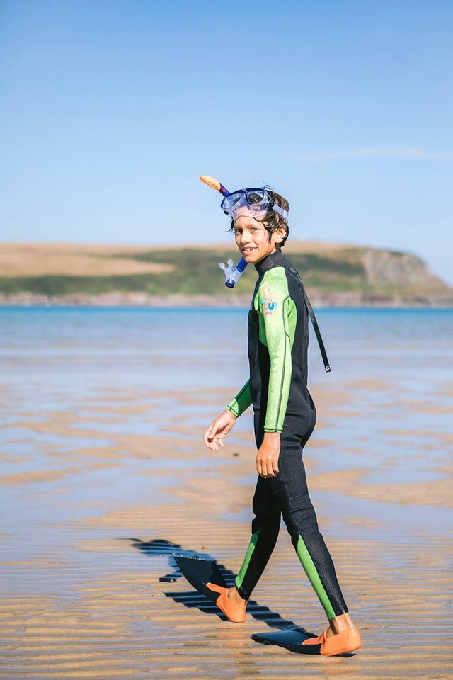 C Skins Element 3/2mm Kids Wetsuit 2025 - Anthracite / Lime