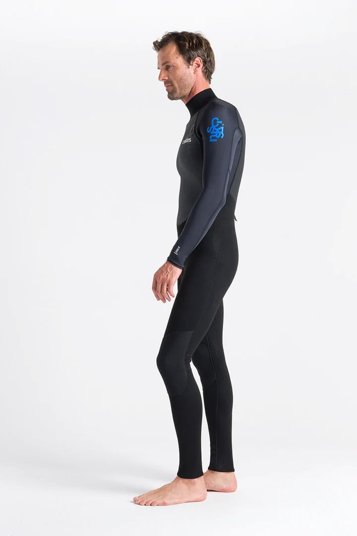 C Skins Element 3/2mm Men's Summer Wetsuit 2025 - Black/Anthracite/Cyan