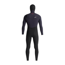 C-Skins NuWave ReWired 6/5mm Men's Chest Zip Hooded Wetsuit 2025 - Black/Black X/ Rust