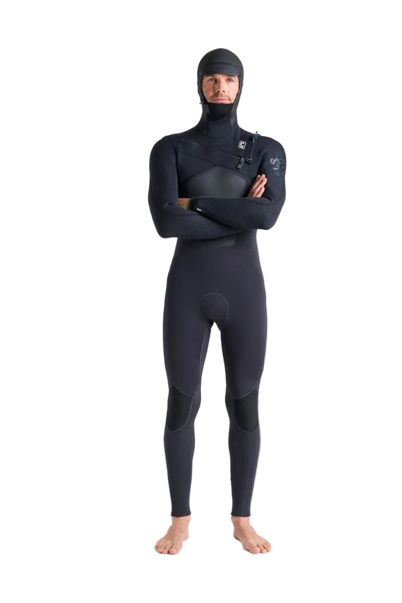 C Skins ReWired 5/4mm Chest Zip Hooded Wetsuit