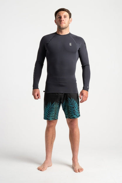C-Skins Session 2/2mm Long Sleeve Vest - Black