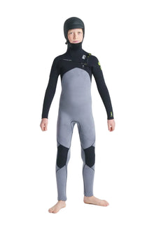 C Skins Session 5/4mm Hooded Kids Wetsuit