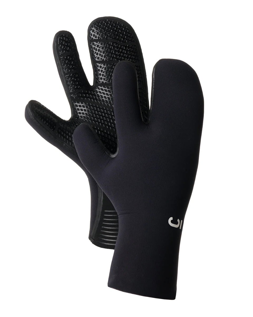 C-Skins Wired+ 5mm LQS Lobster Gloves in Black