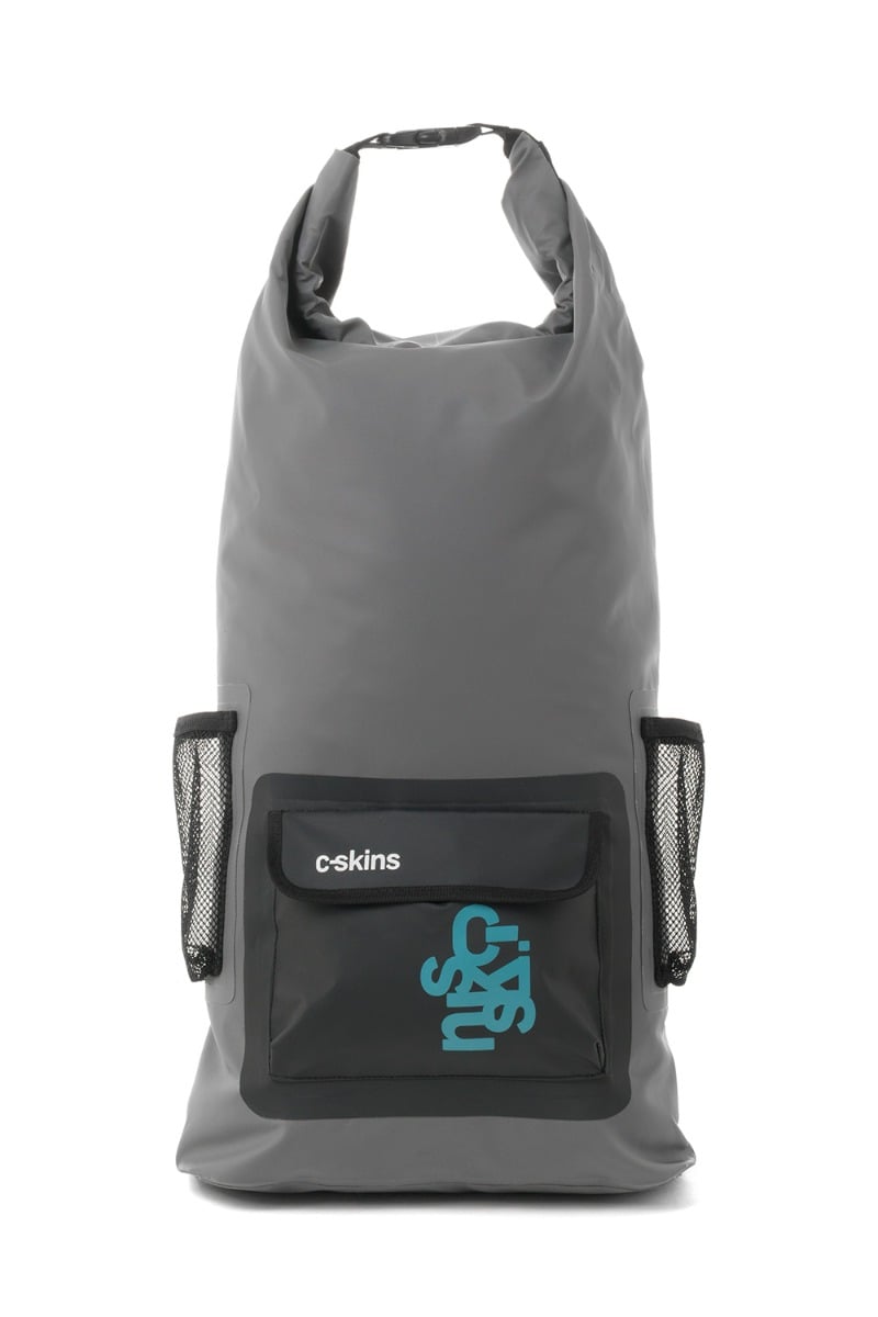 C-Skins Storm Chaser 25L Dry Bag in Grey/Black