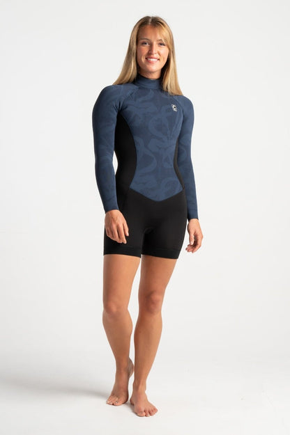 C Skins Solace 3/2mm Boyleg Shorty Women's Wetsuit 2025