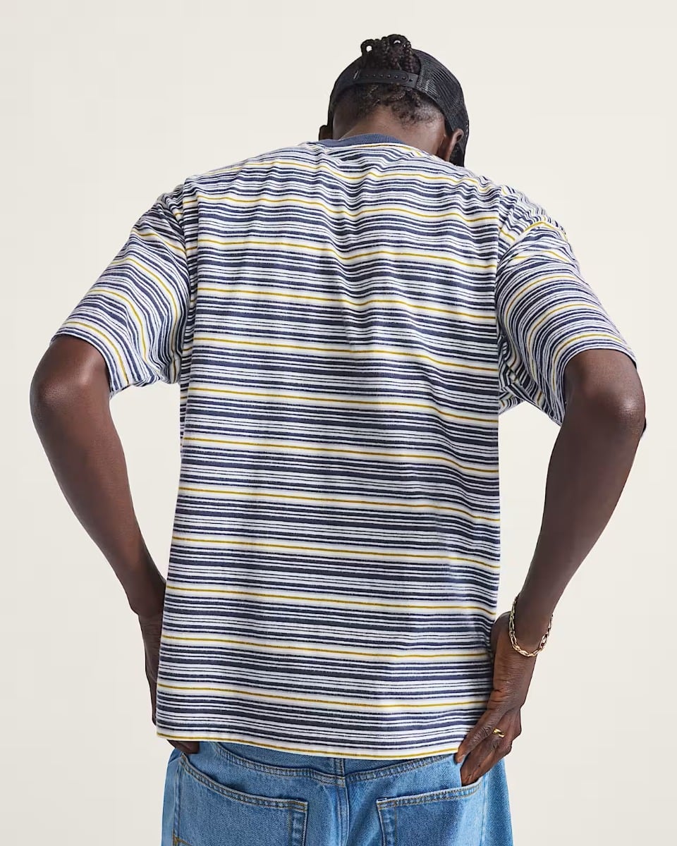 Vans Cameron Stripe Tee - Marshmallow