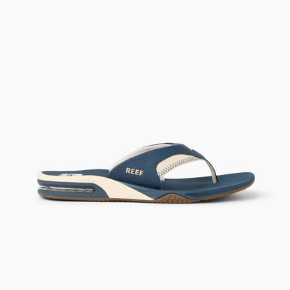 Reef Fanning Mens Flip Flops - Navy/Oat