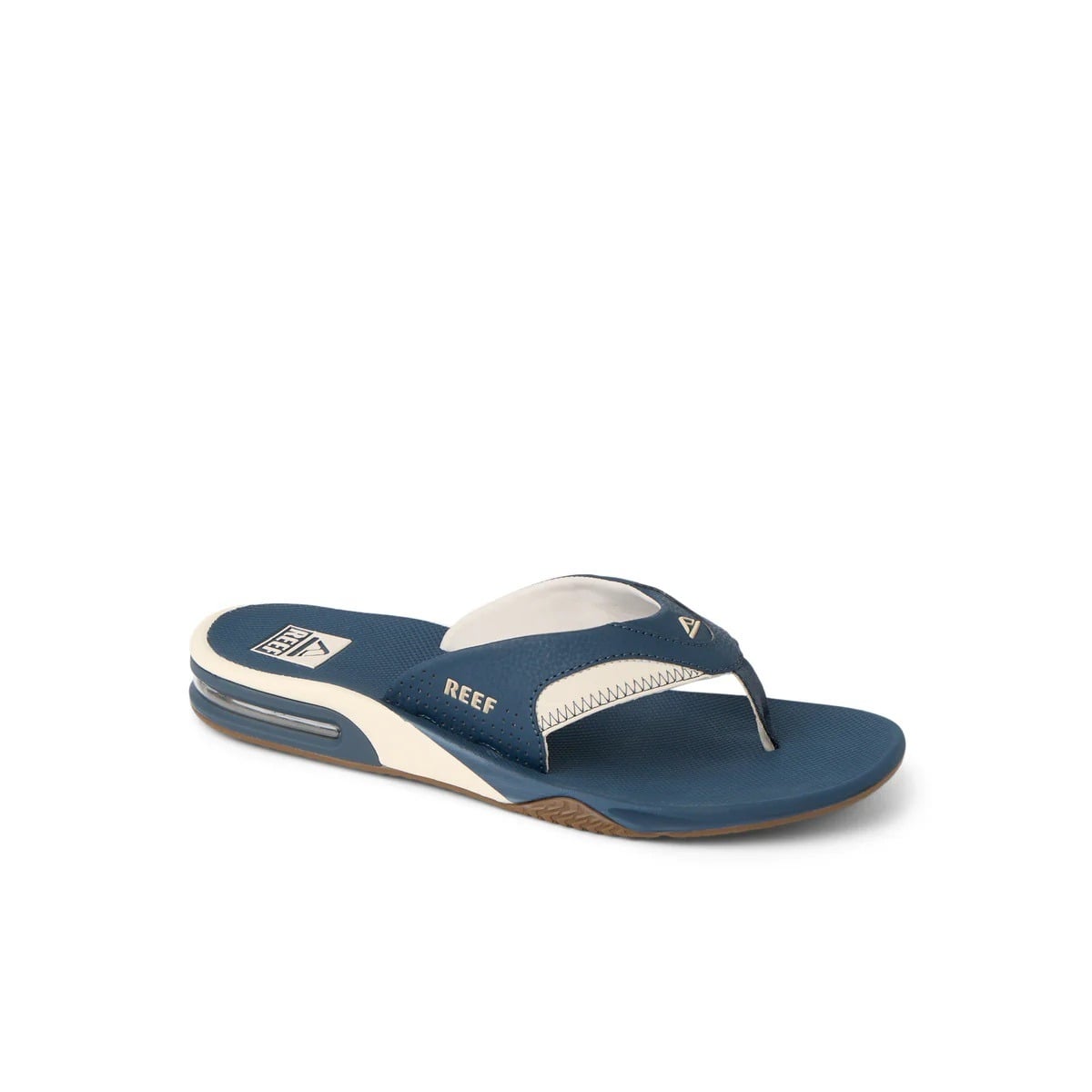 Reef Fanning Mens Flip Flops - Navy/Oat