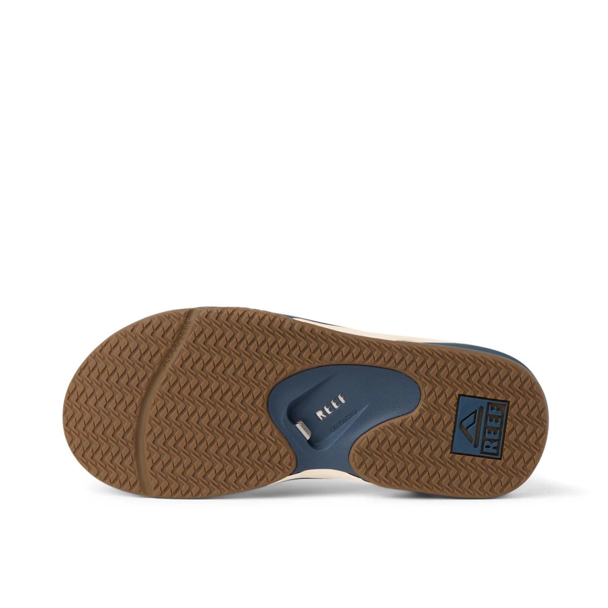 Reef Fanning Mens Flip Flops - Navy/Oat