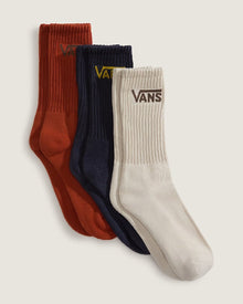 Vans Classic Crew Socks (3 pairs) in Parisian Night