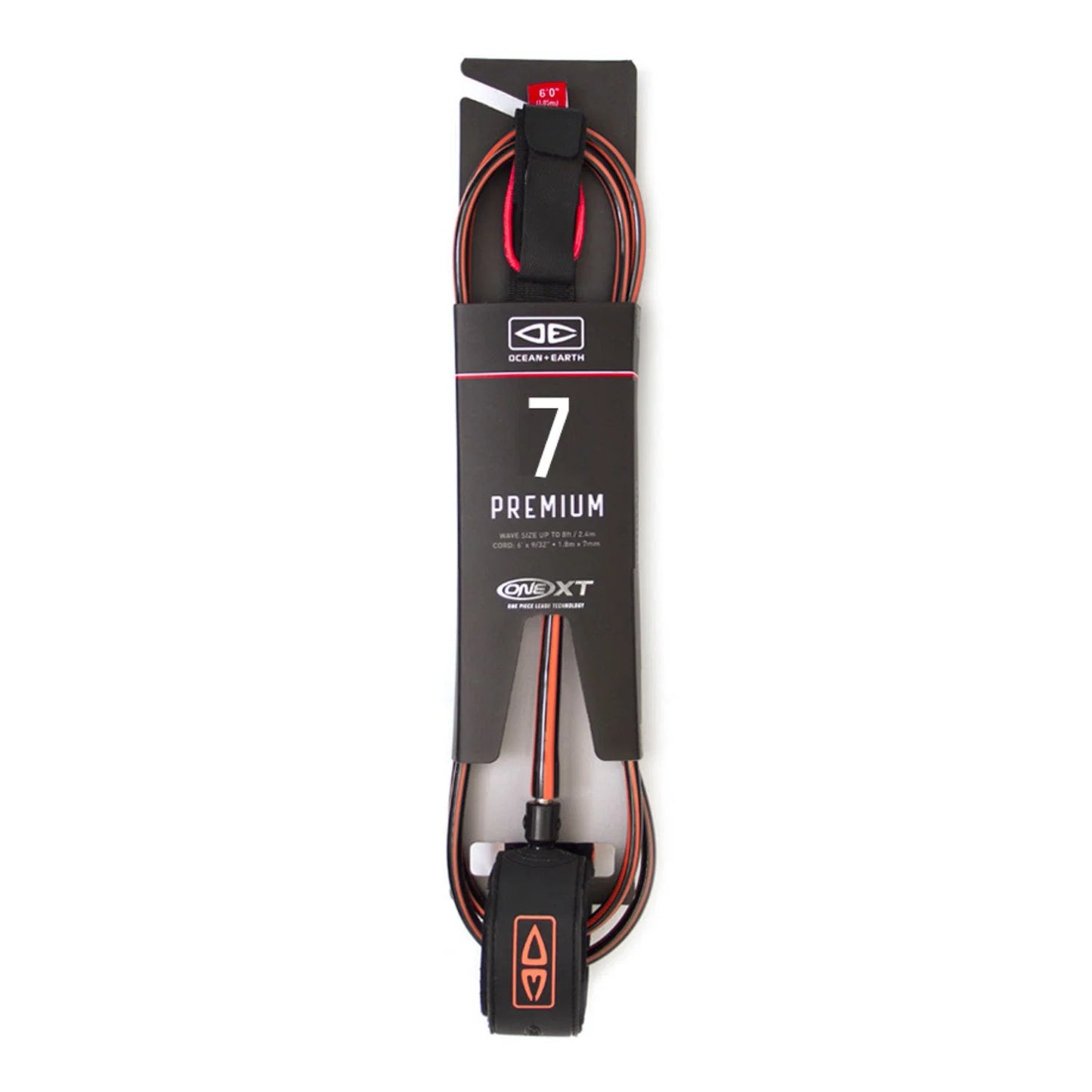 Ocean & Earth Premium OneXT 7ft Surfboard Leash
