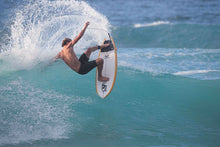 Lost RNF 96 Fish Surfboard - White / Mustard