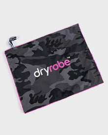 Dryrobe Cushion Cover - Black Camo/Pink
