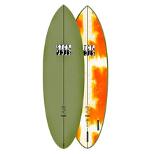 Ocean and Earth Dakoda Bullet Epoxy 5'8" Shortboard - Olive - Full View