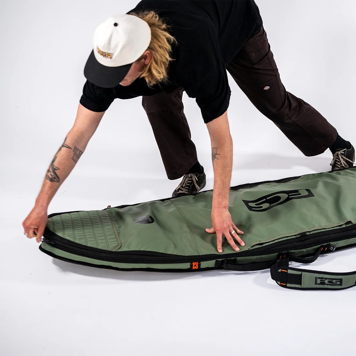 FCS Day-X Shortboard/Fish Board Cover - Alpine