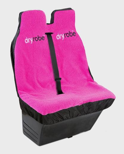 Dryrobe Double Car/Van Seat Cover in Black/Pink