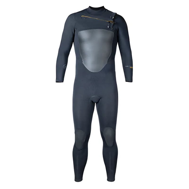 Xcel Drylock 4/3mm Mens Chest Zip Wetsuit - Black