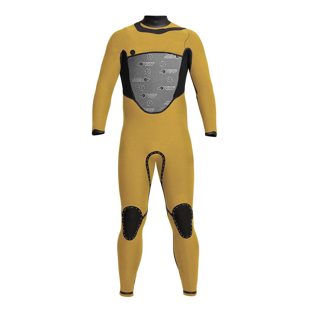 Xcel Drylock 6/5mm Mens Hooded Chest Zip Winter Wetsuit - Black