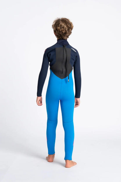 C Skins Legend 5/4/3mm Back Zip Youth Wetsuit - Cyan / Slate