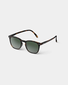 Izipizi #E SUN Sunglasses - Tortoise / Green Lenses