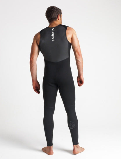 C Skins Element 3/2mm Mens Long John 2021 - Black - Back