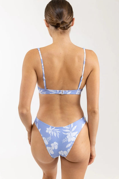 Rhythm Women's Leila Underwire Bikini Top - Whisper Blue