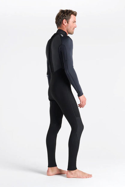 C Skins Element 3/2mm Men's Summer Wetsuit 2025 - Black/Anthracite/Cyan