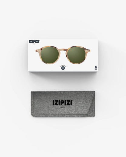 Izipizi #D SUN Unisex Sunglasses - Light Tortoise Polarised