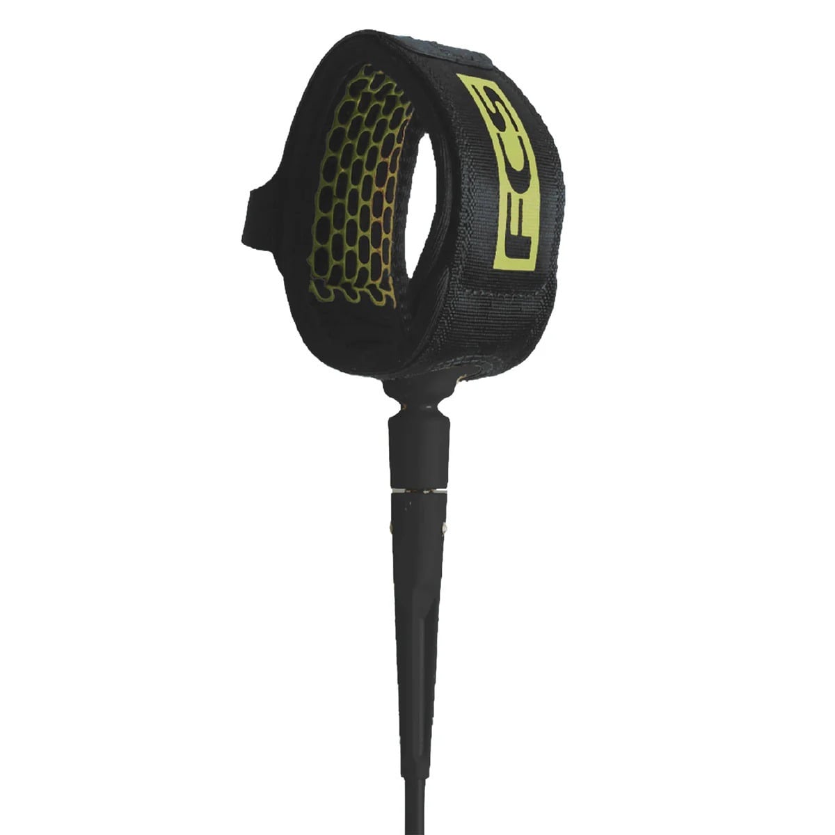 FCS Competition 6ft Essential Leash - Coal Lime