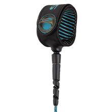 FCS Freedom Helix 7'0 All Round Leash - Tranquil Blue